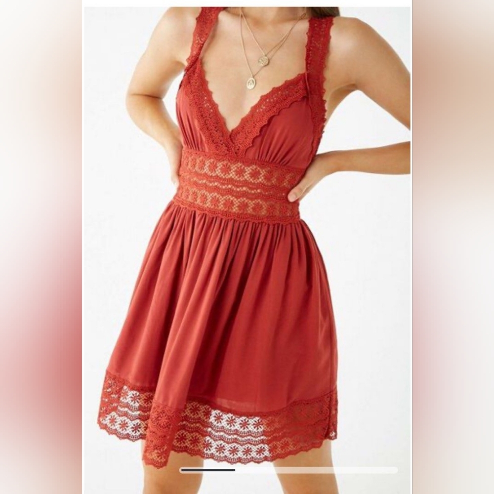 Forever 21 lacy summer dress